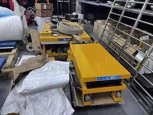 <span class=keywords><strong>Table</strong></span> élévatrice à vis mécanique manuelle Mécanisme de levage <span class=keywords><strong>Table</strong></span> élévatrice à ciseaux fixe Chariot hydraulique - Product Image 2