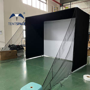 Recinto de simulador de golf con pantalla de golpe, deportes de interior, redes de práctica de béisbol, simulador de golf en casa, jaulas de bateo - Product Image 3