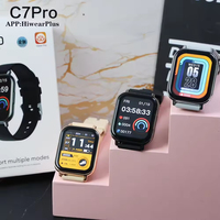 Reloj Inteligente Deportivo C7PRO de Alta Calidad en Oferta 2026, para Hombre y Mujer, Pantalla Táctil, Llamadas Bluetooth, Reloj Inteligente de Moda