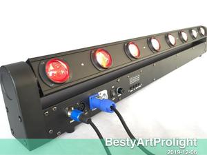 Barra de Luces LED <span class=keywords><strong>Pixel</strong></span> Beam BALMBB0841, 8 Piezas, 10W, RGBW, 4 en 1, Cabeza Móvil, Luz Profesional - Product Image 2