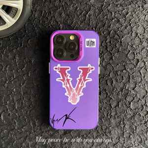 เคสโทรศัพท์แฟชั่น IMD Designer Coque Vrunk สำหรับ iPhone 16 15 14 13 Pro Max 13 12 Mini XS XR  ดีไซน์ทันสมัย สีสันสดใส - Product Image 5