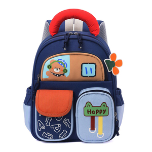 Outdoor Leisure Kindergarten School <b>Backpack</b> Cartoon Pattern Lightweight Durable Oxford Cloth <b>Children</b> <b>Backpack</b> - Product Image 6