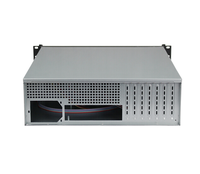 3U500L Rackmount Server Kasus untuk Pemantauan Keamanan Komputer Penuh Tower