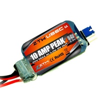 ZTW UBEC 6A Ultra BEC, régulateur de tension à découpage réglable 2S-6S pour Lipo, avion RC, hélicoptère à voilure fixe, ESC brushless OPTO, en plastique