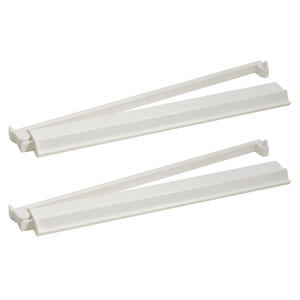 Lot de 4 supports de tuiles de mahjong américaines en gros, blancs, avec règles de placement 2-en-1, pour la maison - Product Image 3