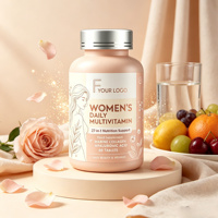 Complément Multivitaminé Féminin avec Collagène Marin et Acide Hyaluronique – Soin de la Peau et Bien-être Corporel pour Femmes