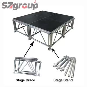 Scène de concert extérieure <span class=keywords><strong>en</strong></span> aluminium léger, fabrication directe, assemblage facile, vente de scène de concert, conception personnalisée - Product Image 4