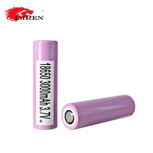 18650 3,7 V 3000mAh 30Q Batterie Lithium Flat 3,7 V Lithium batterie