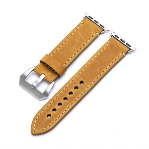 38mm 42mm D'<span class=keywords><strong>apple</strong></span> <span class=keywords><strong>Montre</strong></span> Crazy Horse En Cuir Véritable <span class=keywords><strong>Bracelet</strong></span> <span class=keywords><strong>Montre</strong></span> <span class=keywords><strong>Bracelet</strong></span> - Product Image 2