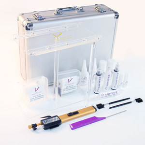 Kit <span class=keywords><strong>di</strong></span> Estensioni per Capelli Comblinees all'Ingrosso con Colla a Freddo per Uso Professionale in Salone Tecnologia <span class=keywords><strong>di</strong></span> Connessione Capelli - Product Image 4