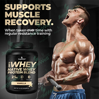 Aeglewell Complément de haute qualité Protéine de lactosérum Gainer de masse Pré-entraînement BCAA Développer les muscles Prendre du poids Protéine de lactosérum en poudre pour la salle de sport