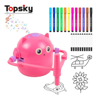 Jouets STEM en plastique pour enfants : Peinture, mathématiques, dessin, robot