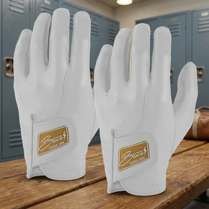 PM99 Premium Quality Custom Logo <b>Sheepskin</b> Non-Slip Breathable Left Hand Golf <b>Gloves</b> Pull Closure Digital Print <b>Men</b> Cycling - Product Image 3