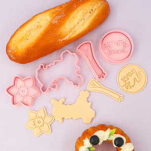 Série galloise 3D dessin animé <span class=keywords><strong>Dragon</strong></span> Biscuit moule bricolage plastique argile Animation imprimé <span class=keywords><strong>emporte</strong></span>-pièces pour la cuisson et le pressage des biscuits - Product Image 2