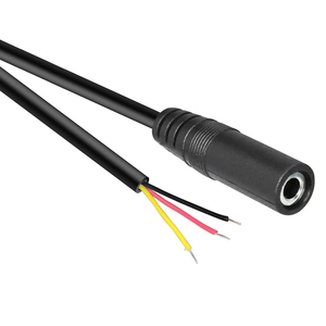 <span class=keywords><strong>3</strong></span>.5mm nữ <span class=keywords><strong>jack</strong></span> để Trần dây mở kết thúc <span class=keywords><strong>1</strong></span>/8 "TRS <span class=keywords><strong>3</strong></span> cực âm thanh stereo cáp cho thiết bị âm thanh cài đặt sửa chữa Cáp - Product Image 3