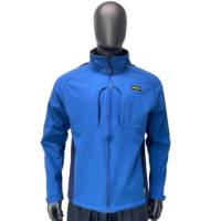 Veste parka d'extérieur pour hommes avec design personnalisé OEM Fleece Bonded TPU and Polyester Softshell Windproof and Waterproof Woven Technics