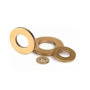 Rondelle de <span class=keywords><strong>cale</strong></span> personnalisée en bronze ultra mince Rondelle plate en laiton Rondelle de blocage du joint - Product Image 3