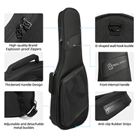 Étui pour basse électrique Coolvox en nylon personnalisé, couleurs tendance, rembourrage de 30 mm, fermeture éclair étanche, sac pour instrument
