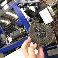 Machine de fabrication d'éponges métalliques en forme de boule pour la production de récurants, ligne de production de récurants en acier inoxydable, machines de construction