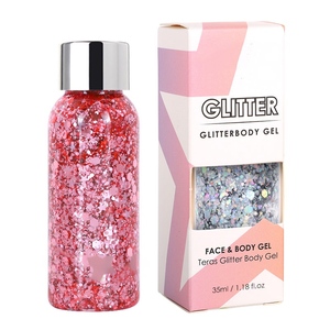 Navidad facial brillo gel lentejuelas Festival Fiesta brillo <span class=keywords><strong>para</strong></span> <span class=keywords><strong>cara</strong></span> y cuerpo gel brillo - Product Image 1