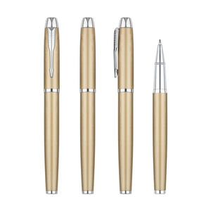 Elegante e Leve 28.8g Caneta Metal Gel com Ponta 0.5mm, Tinta Preta para Tomar Notas e Marcação - Product Image 1