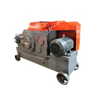 Mesin Pemotong Besi Tulang GQ60 Heavy Duty 6-50mm & Batang Bulat 6-60mm Motor 7.5kW & Gear Pemotong Baja Listrik untuk Konstruksi