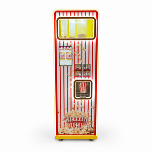 Machine à pop-corn automatique avec système de paiement par billets de banque, carte de crédit et paiement par QR. Disponible dans - Product Image 6