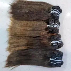 Letsfly Brazilian Hair Products 100% yellow straight Human Hair Weave Unprocessed virgin remy hair extensions