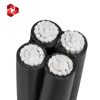 Câble d'alimentation extérieur en aluminium ABC résistant aux UV avec isolation XLPE