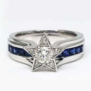 Star Ring for Women Korean Style Creative Fresh Pinky Fashion Finger Accessory Gift - Product Image 1