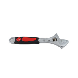 Llave Inglesa Ajustable de Acero al Cromo Vanadio de 8 Pulgadas, Grado Industrial, Mordaza Lisa, Medición Imperial - Product Image 1