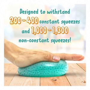 Ensemble de balles squishy personnalisées 2024 pour adultes, design innovant en forme de glaçon, jouet anti-stress à presser, nouveau design amusant de jouet squishy - Product Image 4