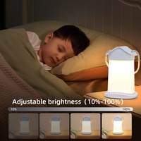 Lumière d'ambiance réglable multicolore Décoration de chambre à coucher Veilleuse à LED Lumière pour enfants/Veilleuse pour bébé Lampe de nuit/Veilleuses