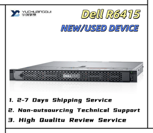Servidor <span class=keywords><strong>Dell</strong></span> R6415 1U Económico, EPYC 7401P de 24 Núcleos, 128 GB DDR4 NVMe, Servidor de Inferencia de IA DeepSeek - Product Image 1