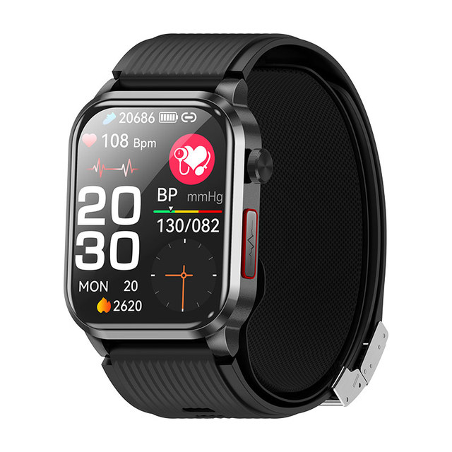 2.13 Inch AMOLED Air Pump Smart Watch Remote Family Care Step Calorie Distance Tracking Sedentary Reminder SOS Alert