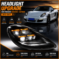 Pour Porsche Cayman Boxster 981 2013-2015 – Phares à LED matriciels style 2025 – Paire de phares avant – Ventes flash