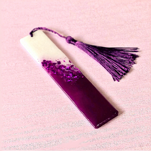 <b>Handmade</b> Epoxy Resin <b>Bookmarks</b> Floral Decorative Page Markers for Books Novels Journals Diaries School Office Reading Gift - Product Image 5