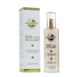 Private Label Anti-Aging Rimpel Verstevigende Hydraterende Gezicht Toner 24K Goud Serum Mist Spray