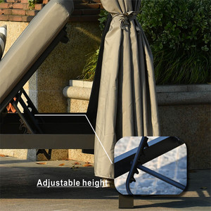 Không thấm nước mây Patio đồ nội thất giải trí hồ bơi ngồi có thể ngả giường hồ bơi ngoài trời Sun <span class=keywords><strong>Lounger</strong></span> ghế bãi biển - Product Image 6