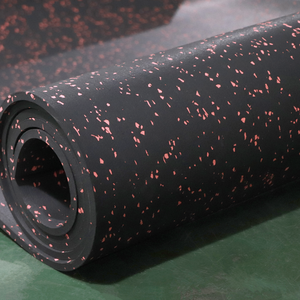 健身房地毯地板垫橡胶垫三元乙丙橡胶防滑辊用于射击场和学校 - Product Image 3