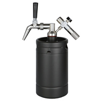Générateur d'azote Café Bière 2l Boisson Distributeur Commercial N2 Capsule Nitro Cold Brew Distributeur De Café Mini Keg Growler
