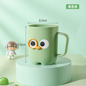 Taza para cepillo de dientes, taza creativa para niños, taza para enjuague bucal, taza para aparatos dentales, taza de lavado de plástico para el hogar - Product Image 4
