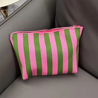 Sac en tricot tendance le plus vendu, facile à assortir, sac en tricot pour femme, nouvelle arrivée, sac en tricot rayé grande capacité