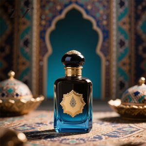 Ближневосточный стиль, исламский бахур, 50 мл, золотой декор, арабский стиль, роскошный флакон для духов - Product Image 3