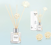 Girlgo-touch — diffuseur de parfum de luxe, liquide, désodorisant, vendu avec des bâtons, bouteille en verre, 45ml