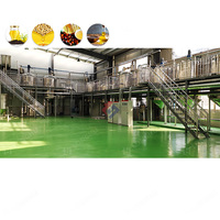 Usine de traitement d'huile de soja par extraction par solvant, rendement élevé en huile, capacité de 10 tonnes par jour