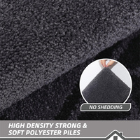 Tapis de porte d'entrée absorbants pour l'extérieur Tapis de porte d'intérieur lavable Tapis de porte de bienvenue personnalisé anti-dérapant Dirt Trapper
