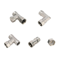 Raccords de tuyauterie en acier inoxydable 304 BSP 1/2 pouce mâle/femelle : coudes, tés, adaptateurs droits, raccords à pousser pour plomberie et réducteurs d'air