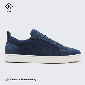 LANCI OEM Sneaker Fabrikant Groothandel Klassieke Herenschoenen Skateboardschoenen Modetrend Lederen Sneakers voor Heren - Product Image 3