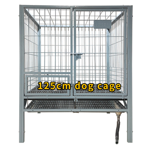 Jaula <span class=keywords><strong>para</strong></span> mascotas grande, mediana, extra grande, <span class=keywords><strong>para</strong></span> perros, incluyendo pastores alemanes, alambre de acero, marco de hierro, patrón de animales, <span class=keywords><strong>casa</strong></span> <span class=keywords><strong>para</strong></span> perros al aire libre - Product Image 1